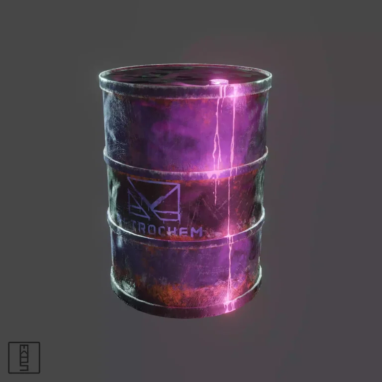 Petrochem Oil Barrel Model